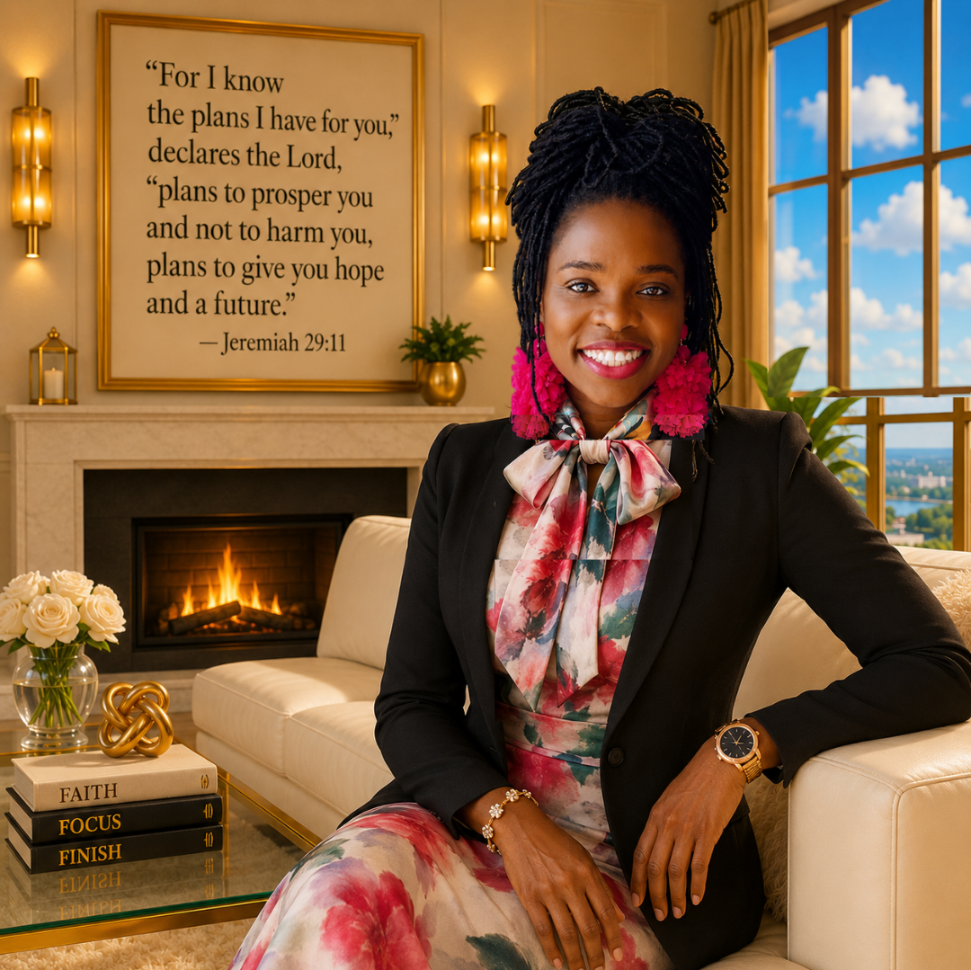 Dr. Esona Fomuso professional portrait in black blazer
